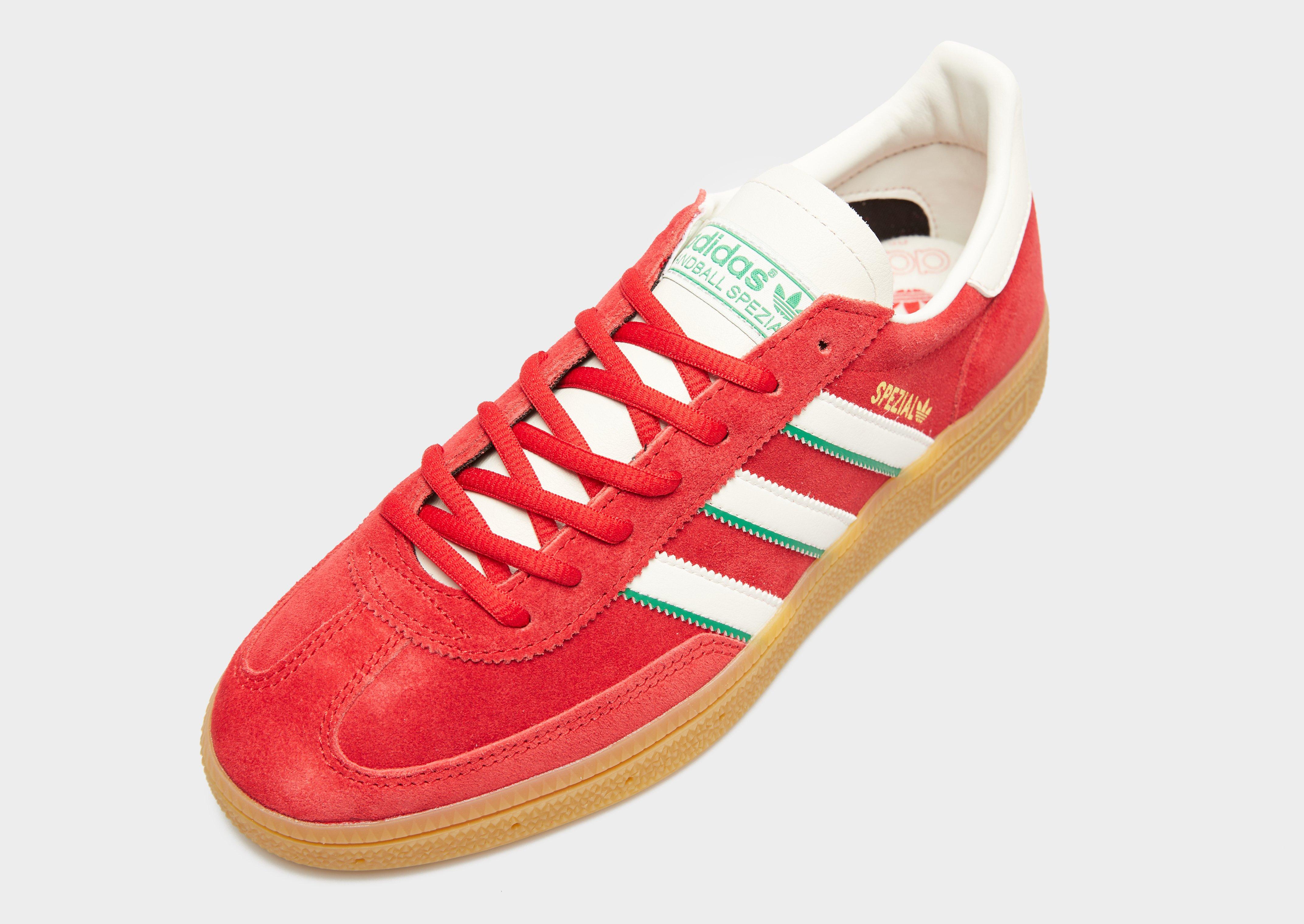 Buty sneakersy męskie ADIDAS HANDBALL SPEZIAL IF9531 Czerwony
