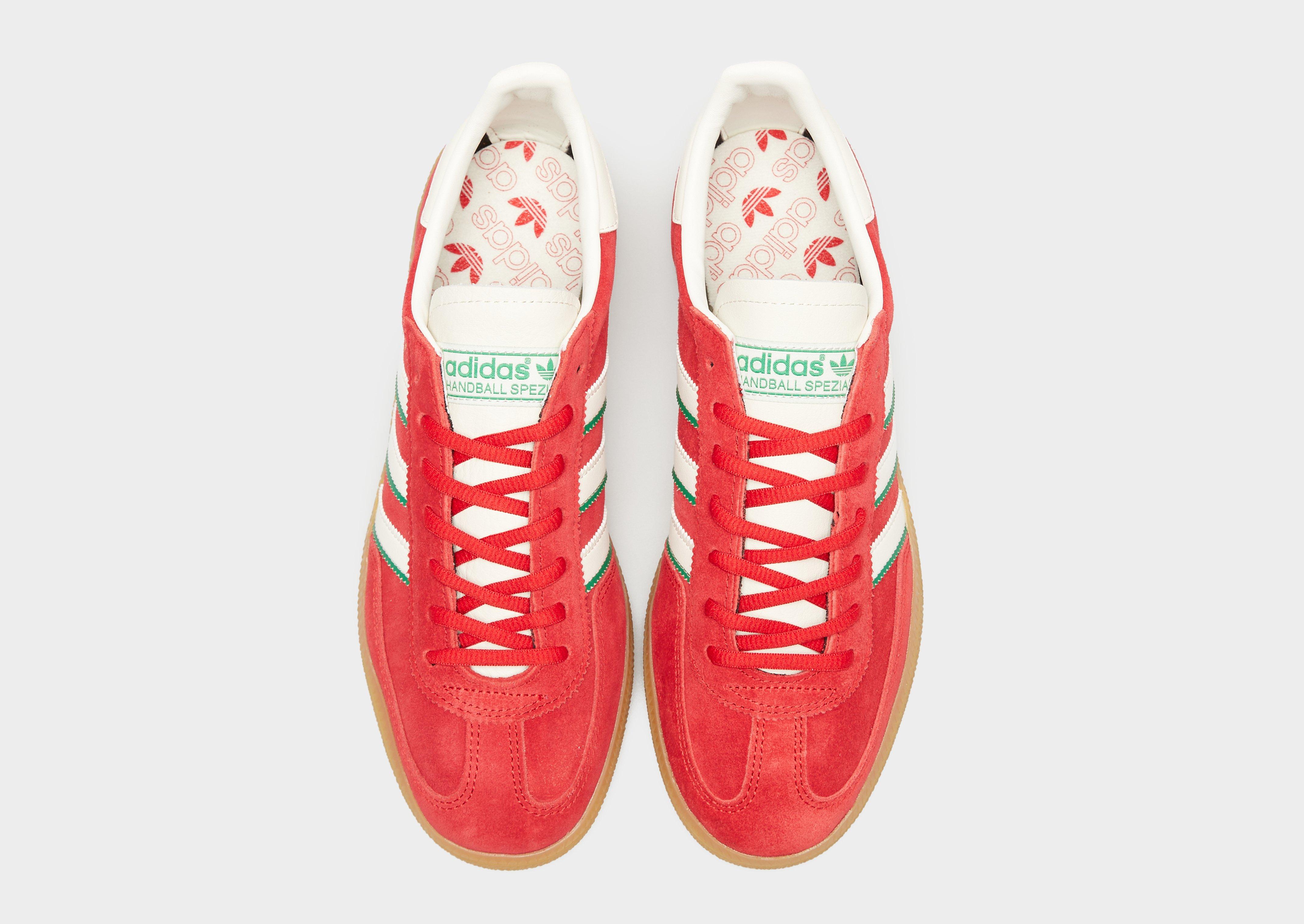 Buty sneakersy męskie ADIDAS HANDBALL SPEZIAL IF9531 Czerwony