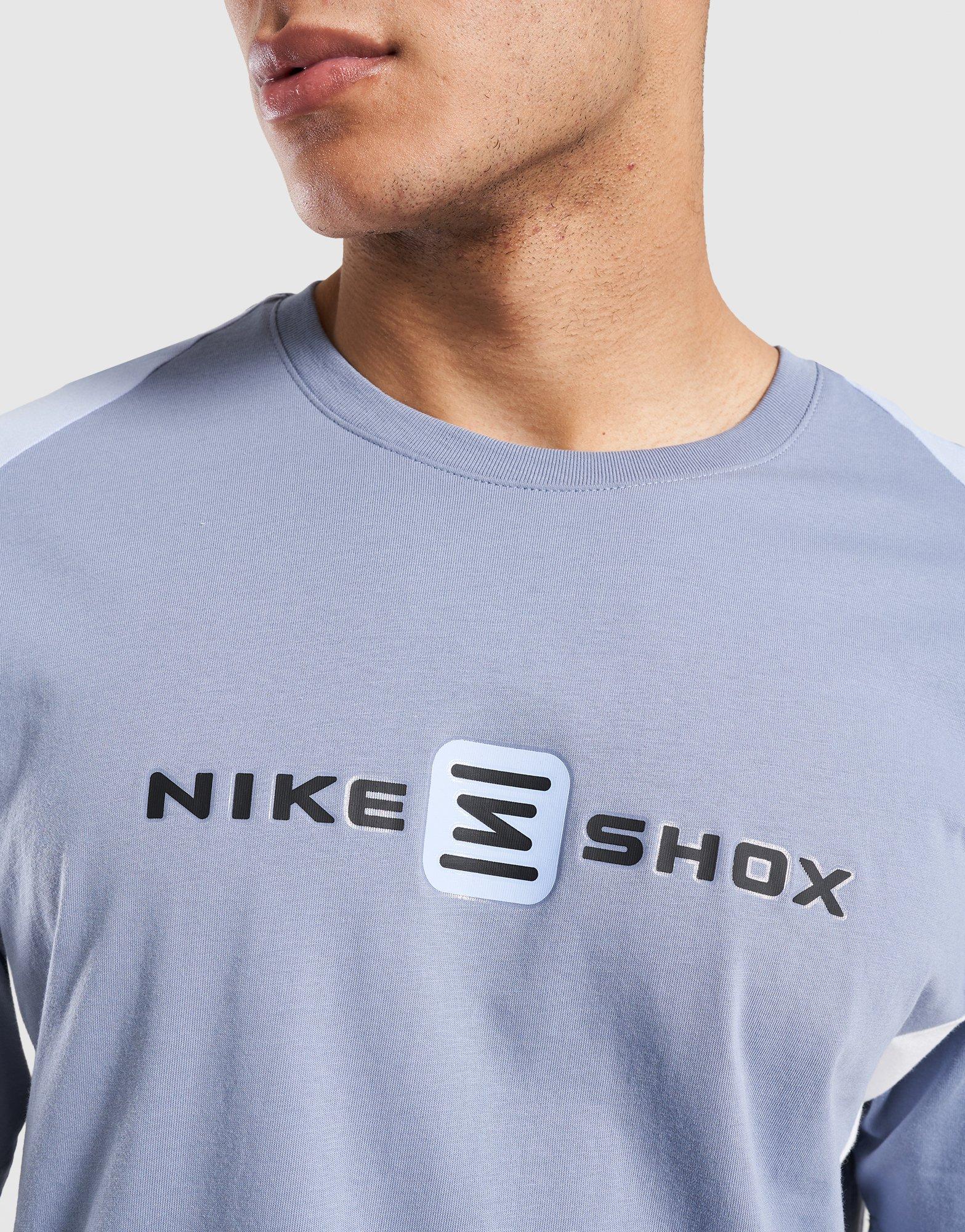 Мъжка тениска NIKE T-SHIRT M NSW SS TOP SHOX IH0526-493 Син