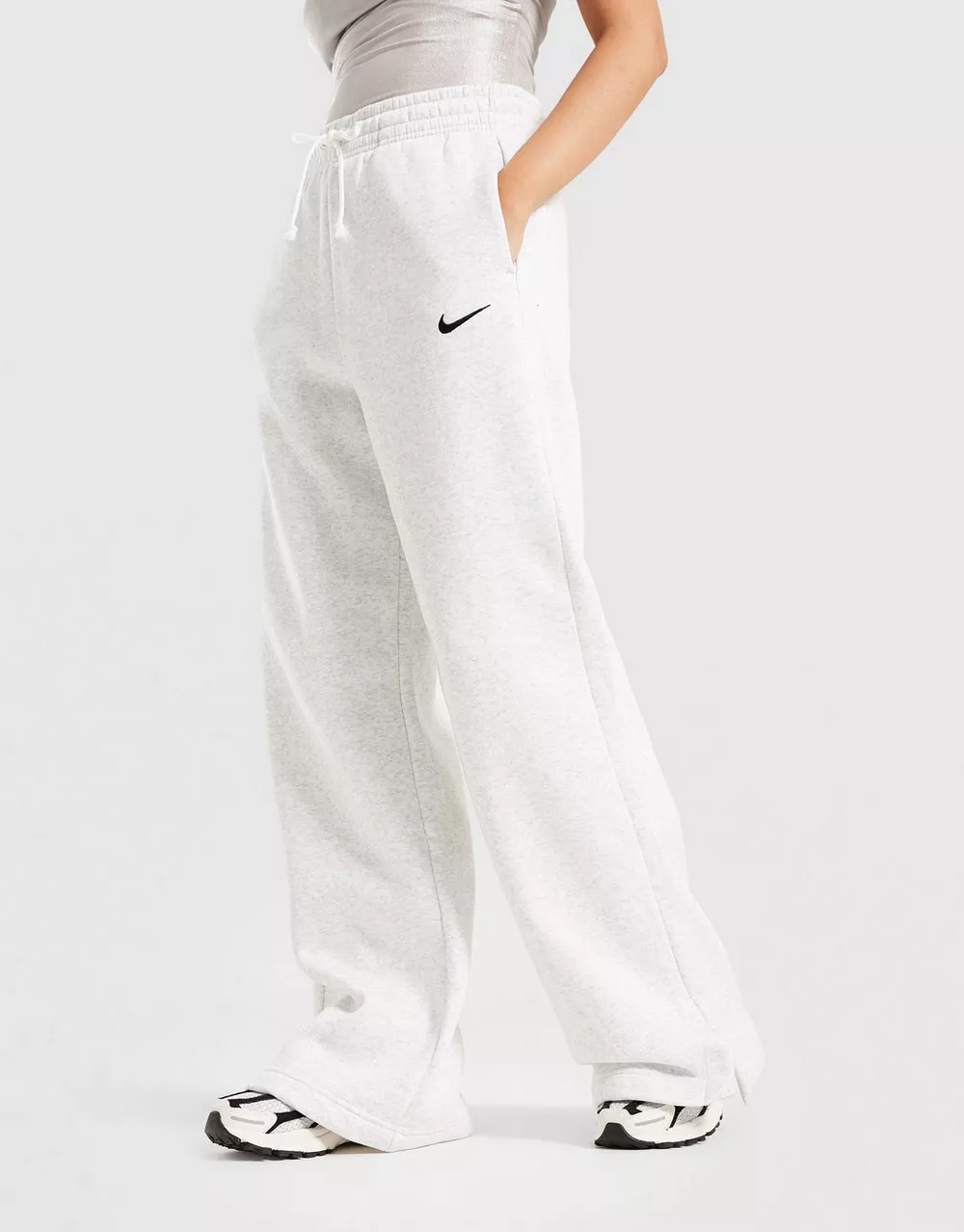 NIKE ШТАНИ W NSW PHNX FLC HR PANT WIDE 2, фото 1 з 4