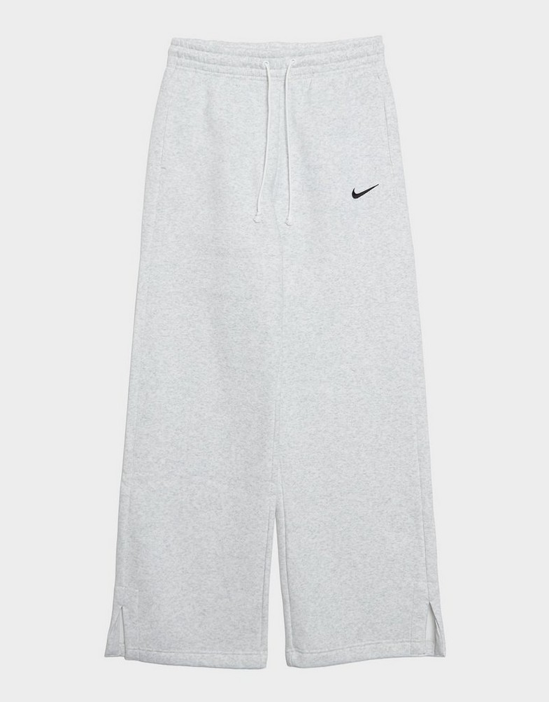 Dámské kalhoty NIKE KALHOTY  W NSW PHNX FLC HR PANT WIDE 2 IH1011-051 Šedá