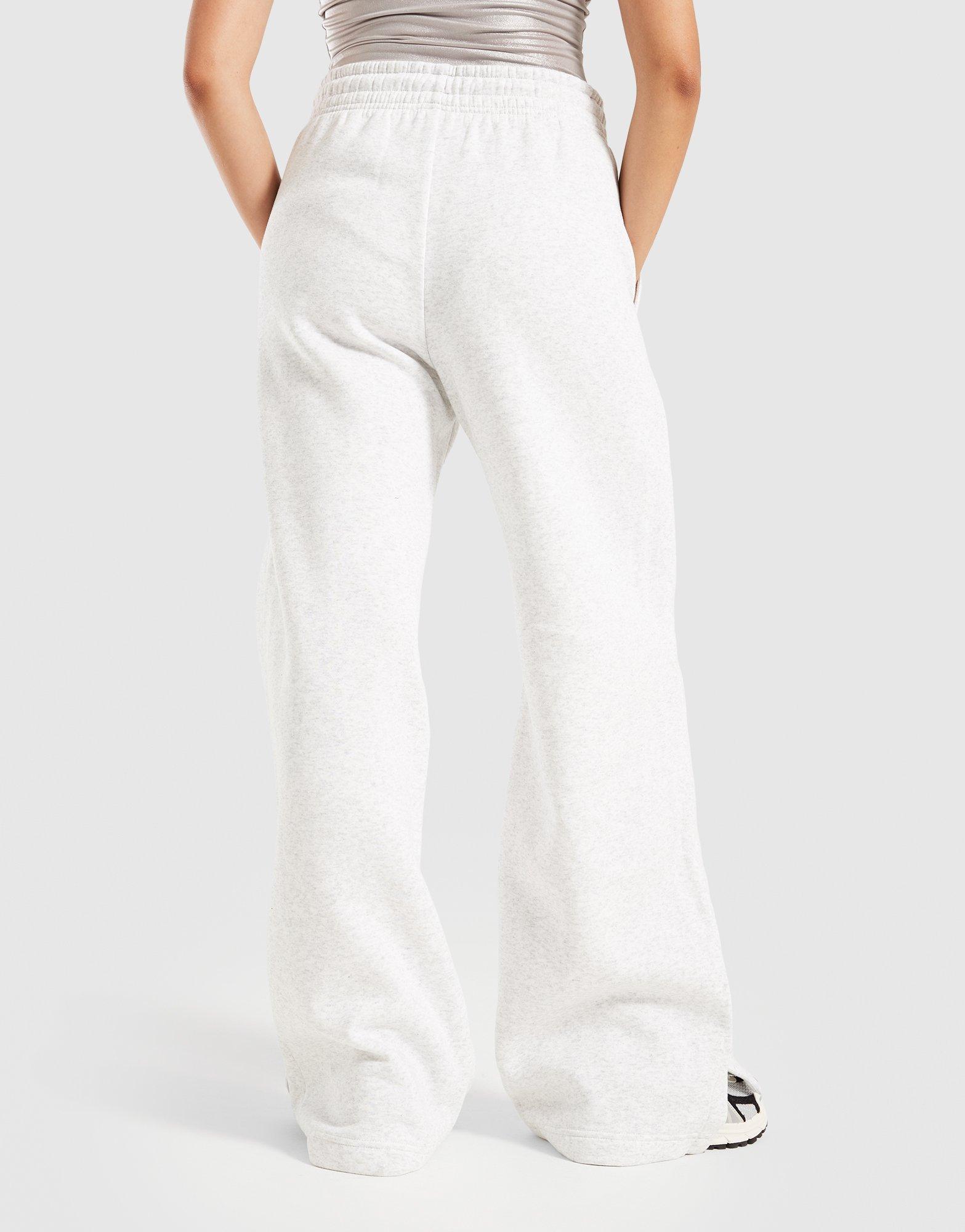 Moteriškos kelnės NIKE KELNĖS W NSW PHNX FLC HR PANT WIDE 2 IH1011-051 Pilka