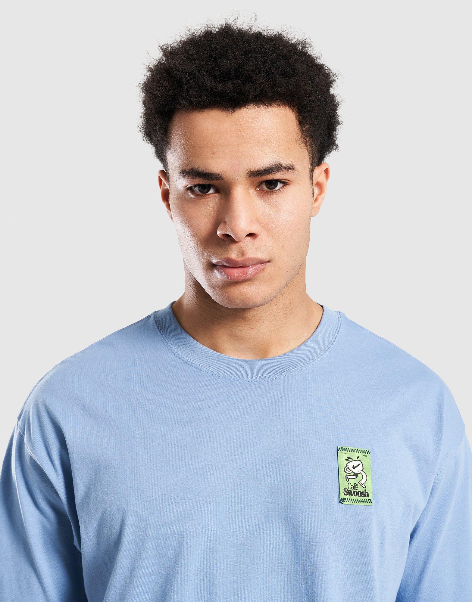 Мъжка тениска NIKE T-SHIRT U NSW TEE LSE CAFE SWOOSH VAN IH1157-486 Син