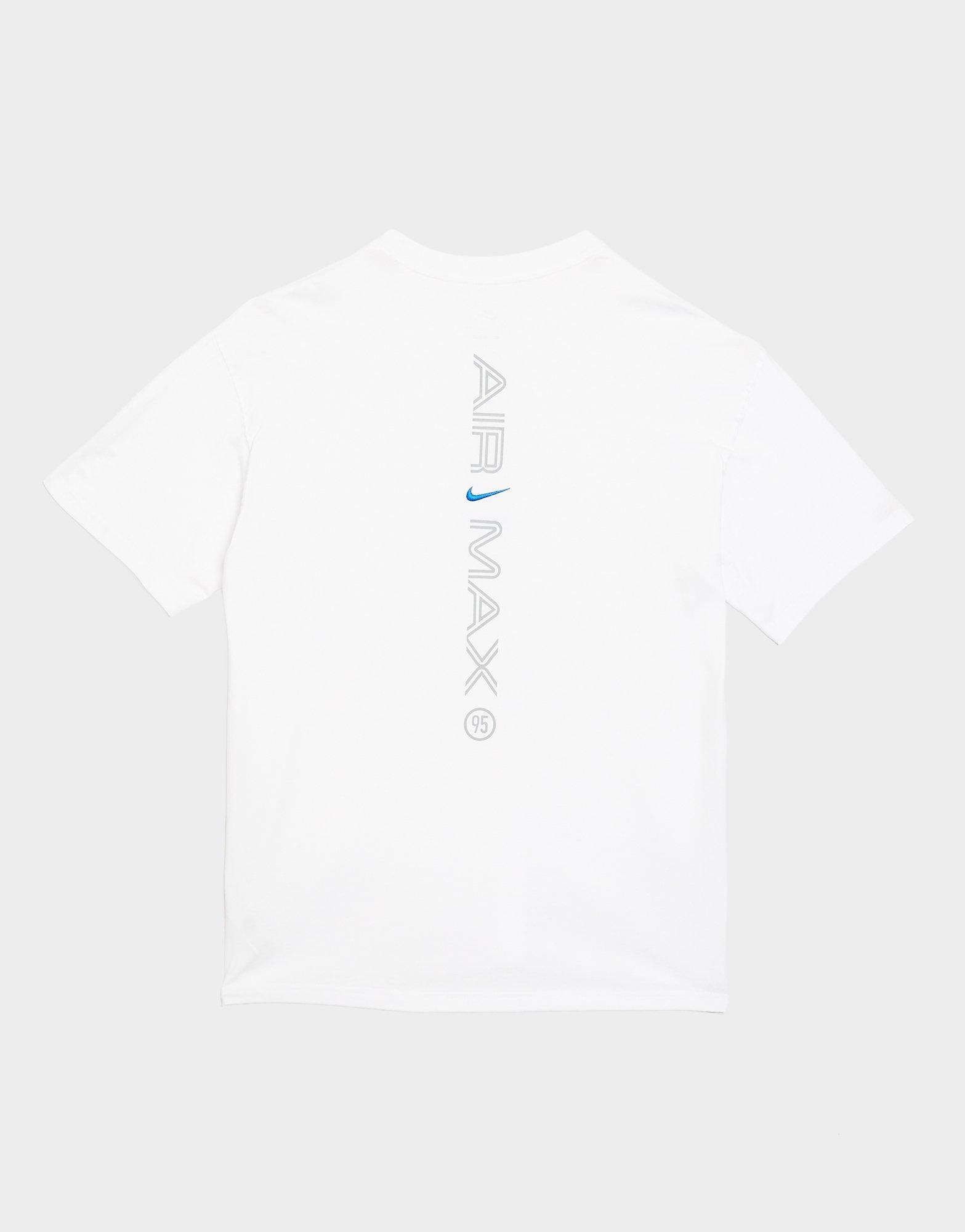 Koszulka, t-shirt męski NIKE T-SHIRT AIR MAX IH1355-100 Biały