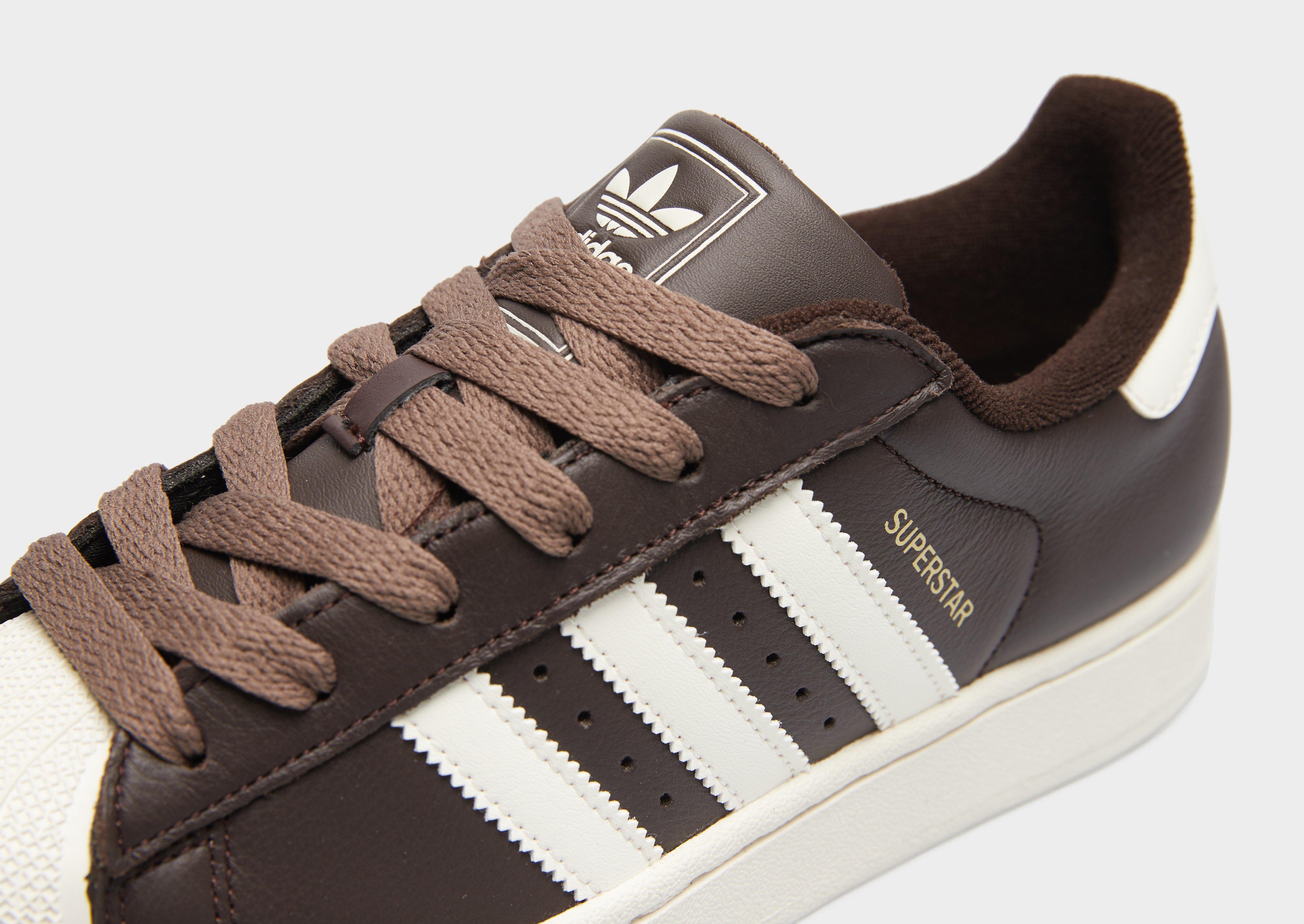 Buty sneakersy damskie ADIDAS SUPERSTAR II W IH4146 Brązowy