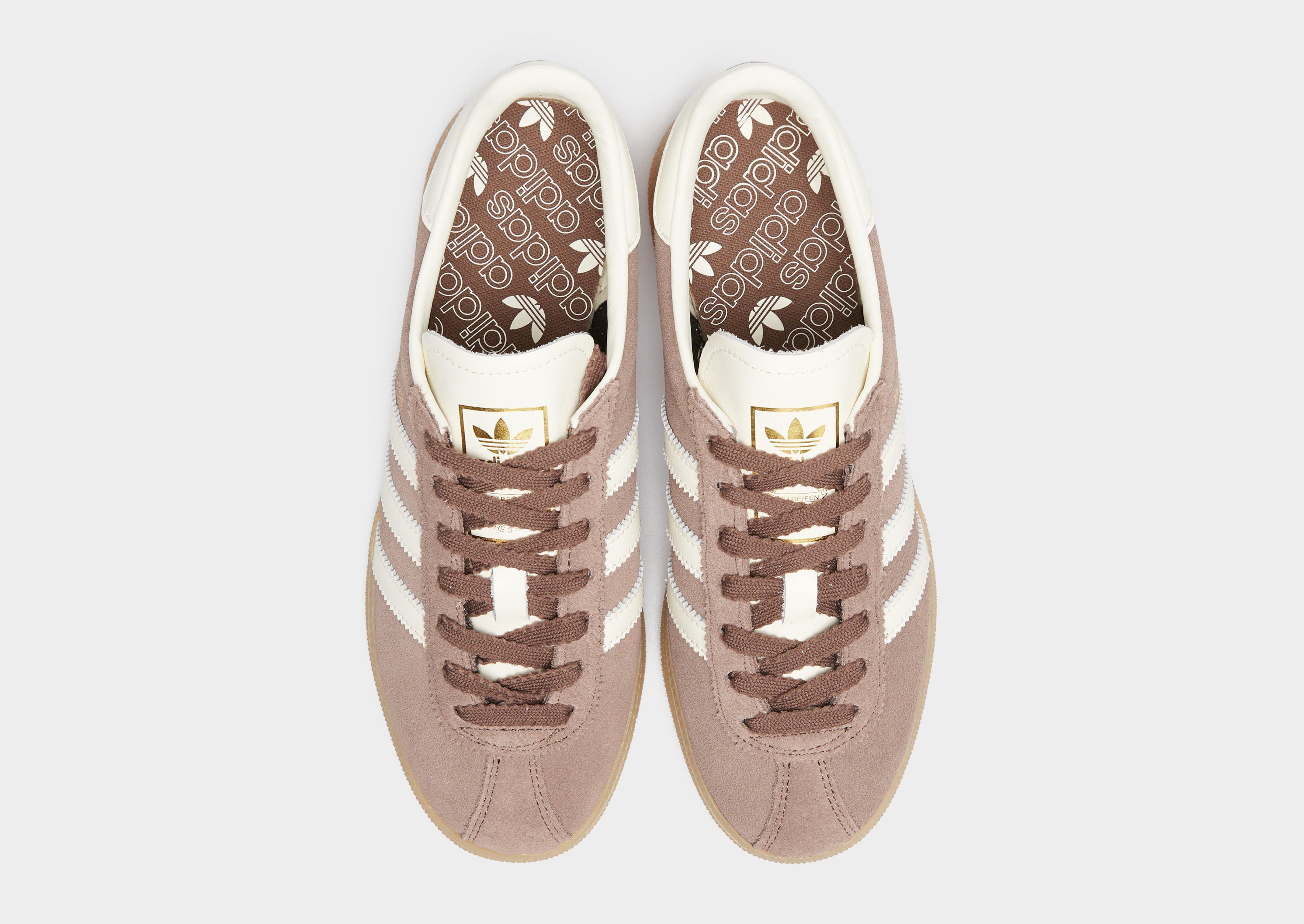 Buty sneakersy damskie ADIDAS MUENCHEN W IH4208 Brązowy