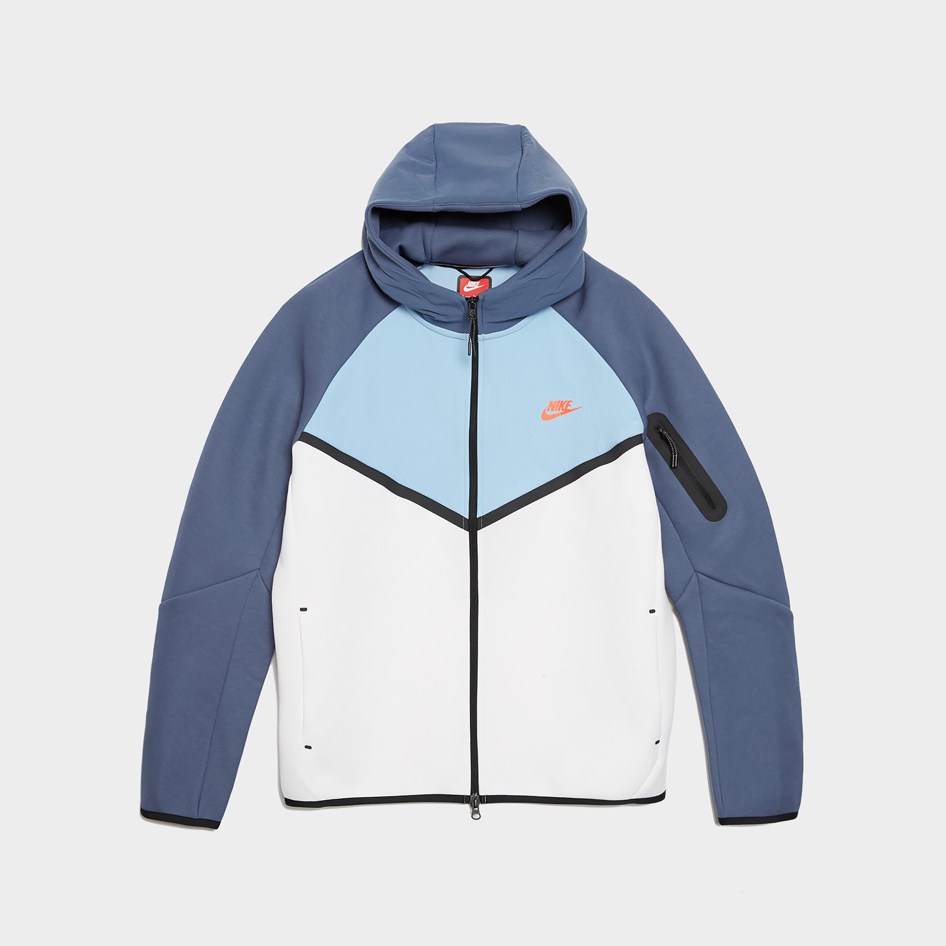 Мъжка блуза NIKE СУИТЧЪР СЪС ЗАКОПЧАВАНЕ   С КАЧУЛКА M NK TCH MIX WR