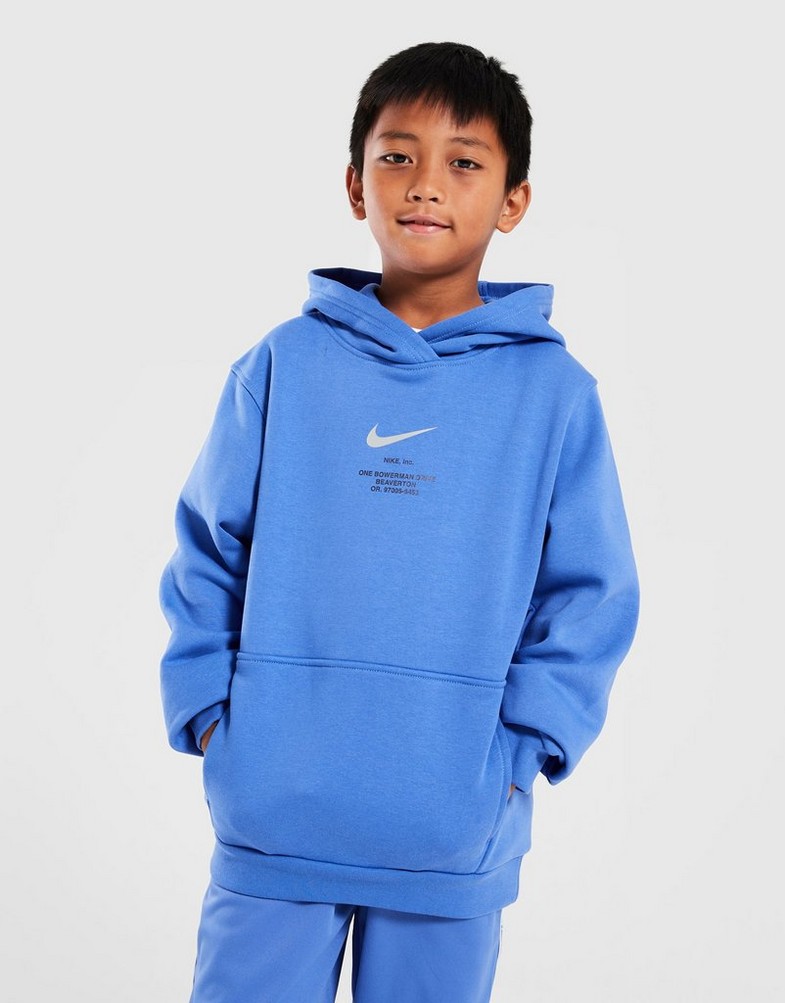 NIKE BLUZĂ CU GLUGĂ B NSW ATHL PO HOODIE BB IH4313-411 Albastru