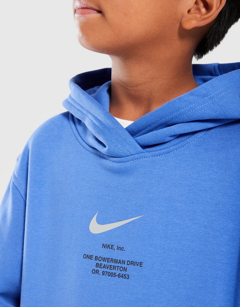 NIKE BLUZĂ CU GLUGĂ B NSW ATHL PO HOODIE BB IH4313-411 Albastru