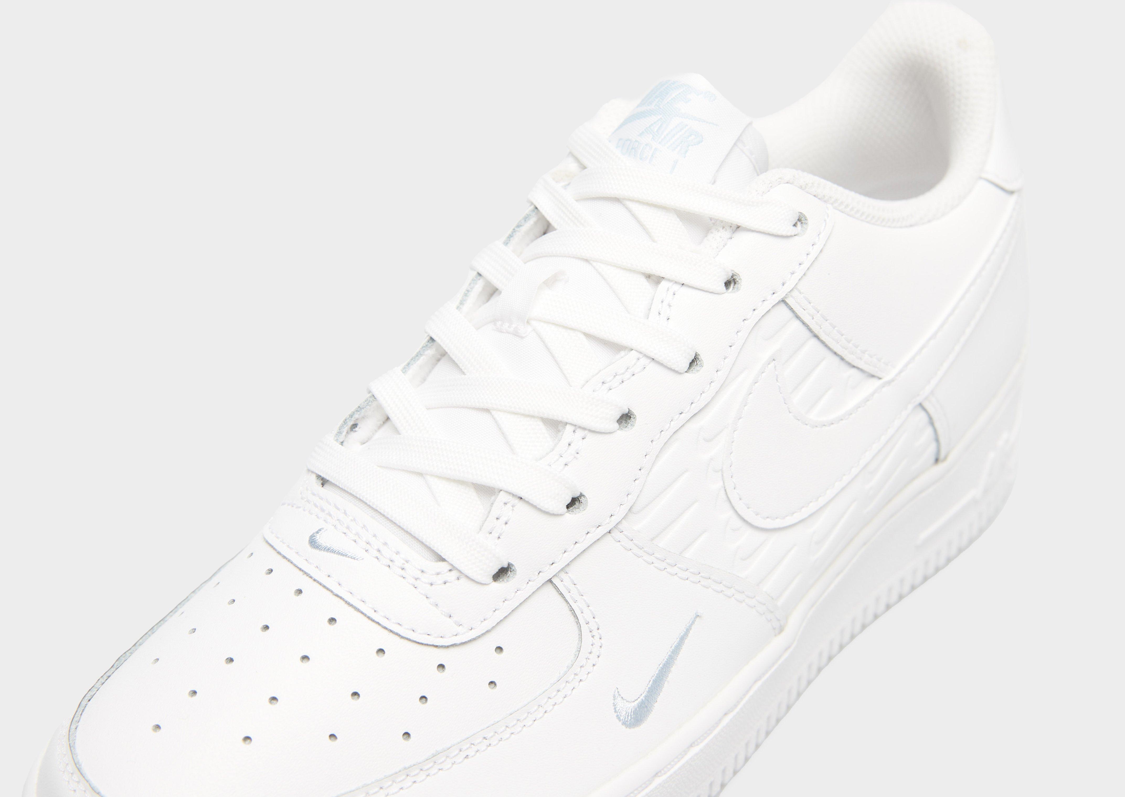 Buty sneakersy dla dzieci NIKE AIR FORCE 1 GS IH4475100 Biały
