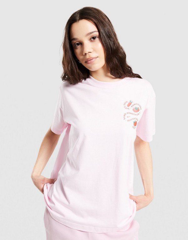 Nike T-Shirt W Nsw Clsc Bf Cafe Tomato Tee