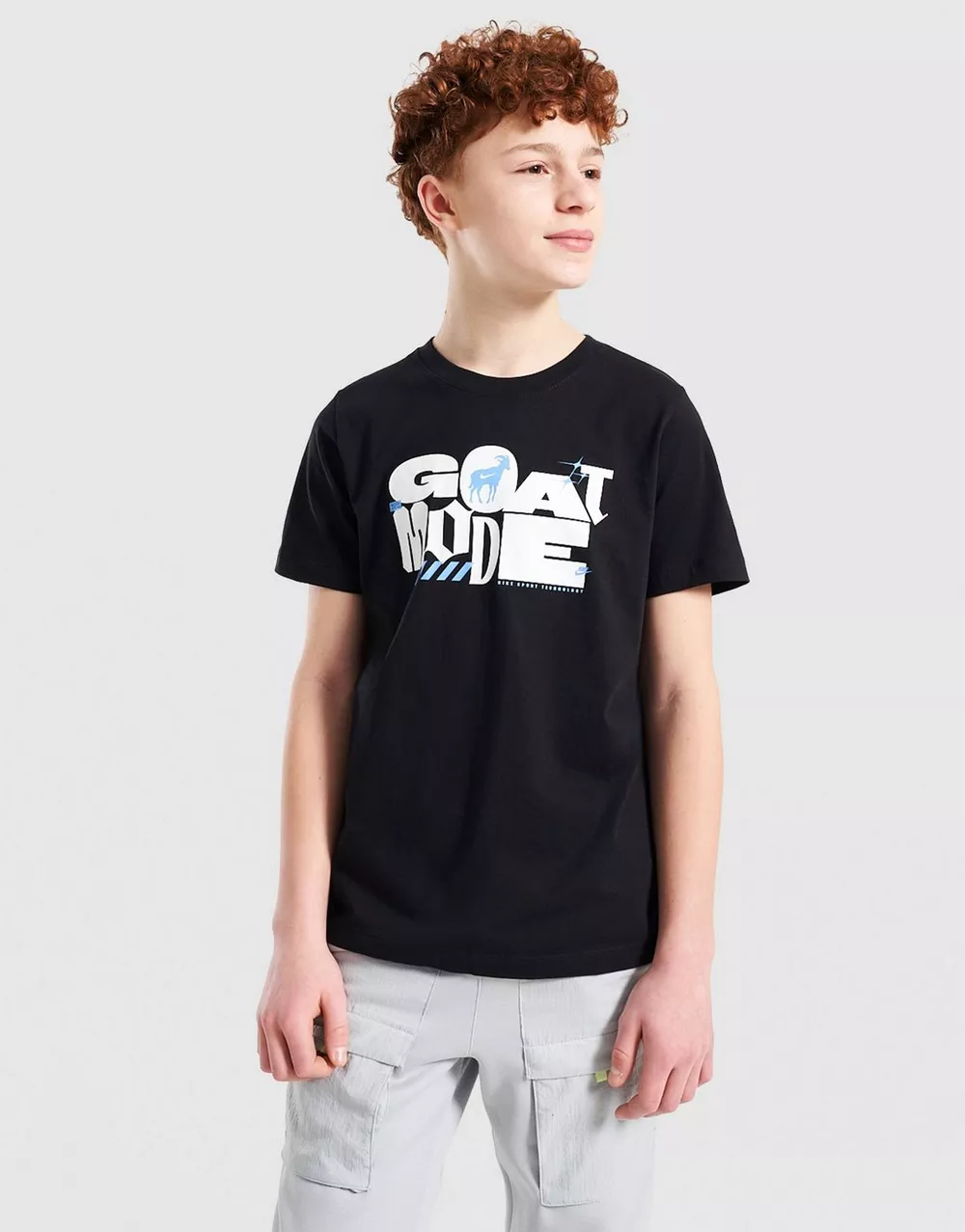NIKE ФУТБОЛКА K NSW TEE GOAT MODE, фото 1 з 4