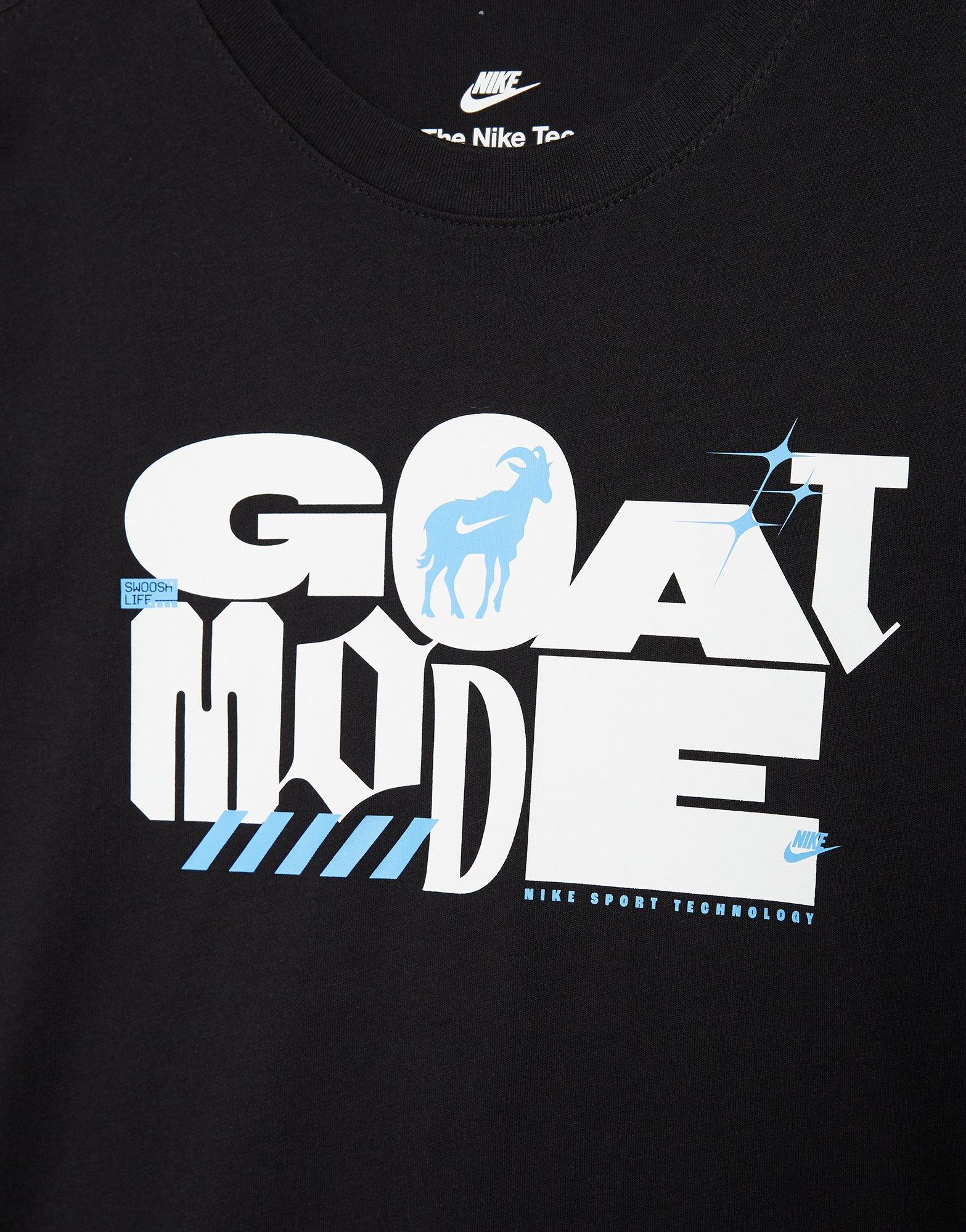 Dječji T-shirt NIKE T-SHIRT K NSW TEE GOAT MODE II0459-010 crna