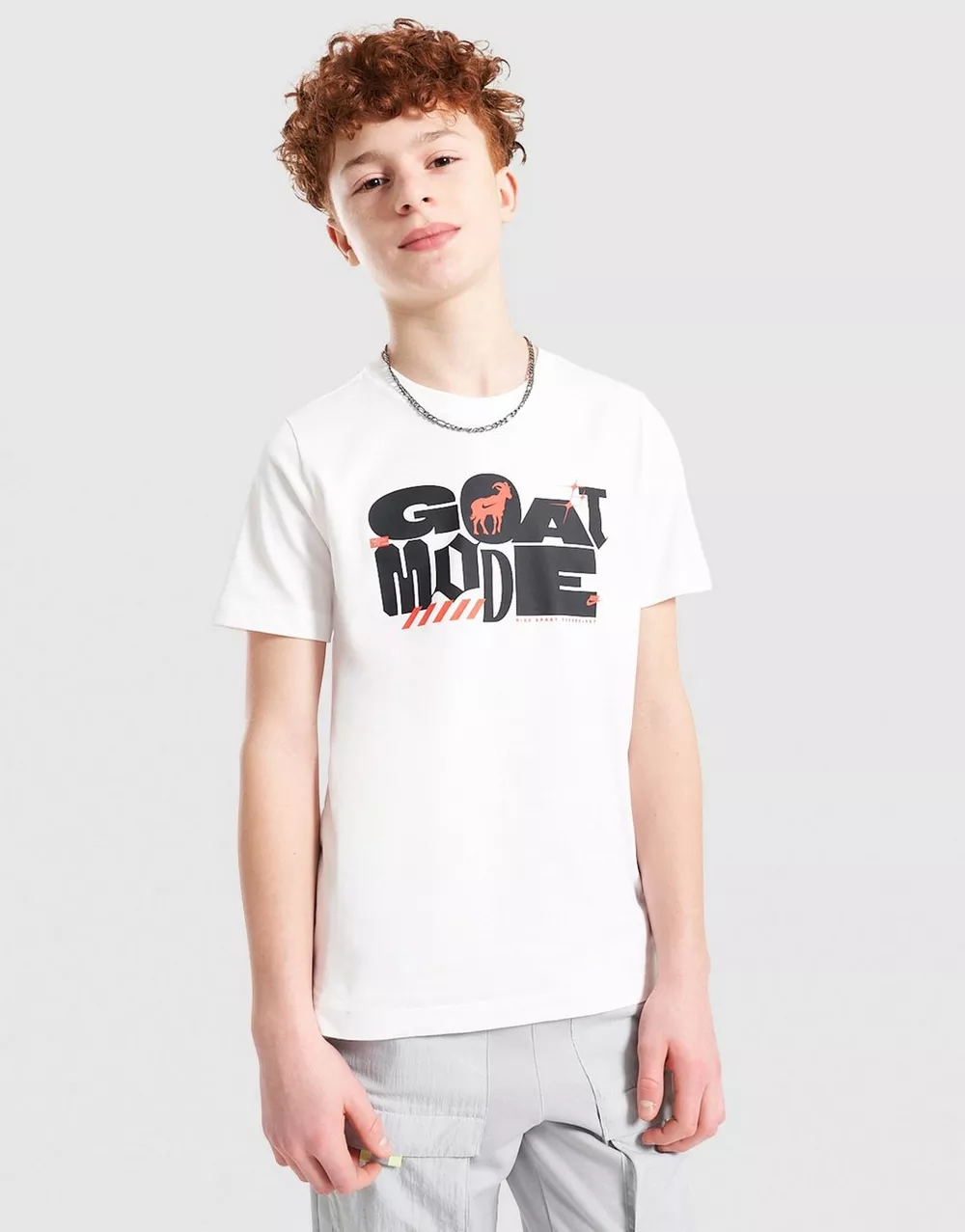 NIKE ФУТБОЛКА K NSW TEE GOAT MODE, фото 1 з 4