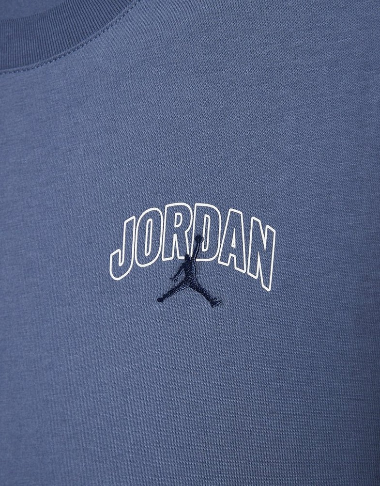 Мъжка тениска JORDAN ТЕНИСКА M J BRK OVSZ SS CREW II2344-410 Син