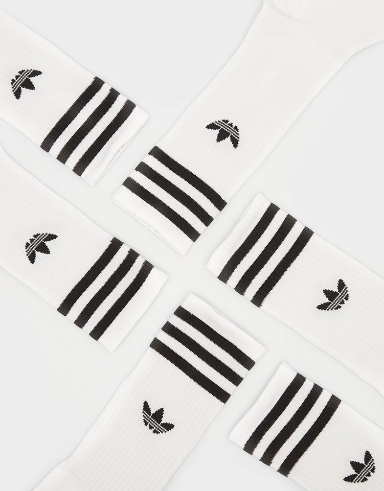 Жіночі шкарпетки ADIDAS ВИСОКІ ШКАРПЕТКИ 3-PACK SOLID SOCKS HIGH CREW IJ0734 Білий