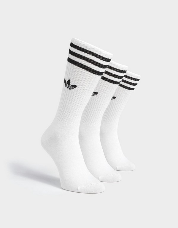 adidas Skarpety 3-Pack Solid Socks High Crew
