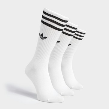Șosete pentru femei ADIDAS ȘOSETE 3-PACK SOLID SOCKS HIGH CREW