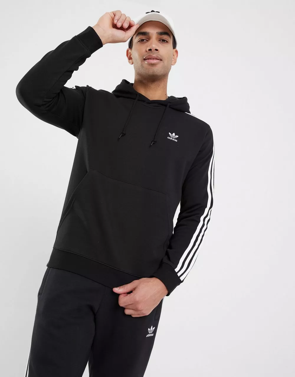 ADIDAS КОФТА З КАПЮШОНОМ 3-STRIPES HOODY, фото 1 з 4
