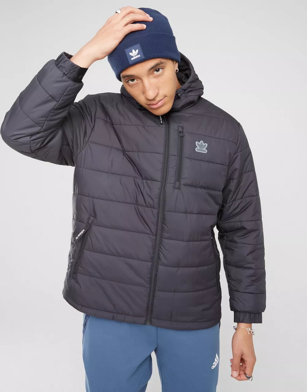 ADIDAS КУРТКА ЗИМОВА PADDED JACKET BLK, фото 1 з 4