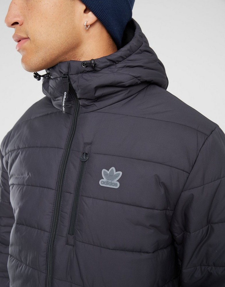 Férfi kabát ADIDAS KABÁT TÉLI PADDED JACKET BLK IM2321 Fekete
