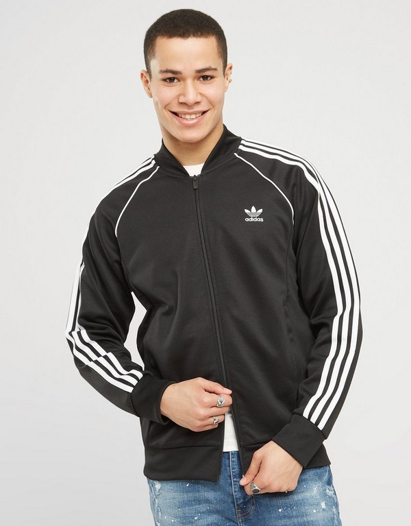 Promocje 37 adidas Bluza Rozpinana Sstar Tt Blk/wht