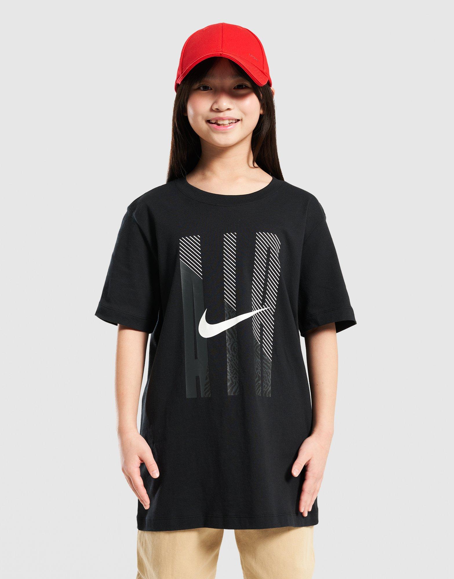 Koszulka, t-shirt dziecięcy NIKE T-SHIRT K NSW TEE AIR IM6580-010 Czarny
