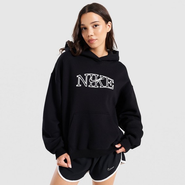NIKE BLUZA Z KAPTUREM W NK STUDIO FLC MW OS