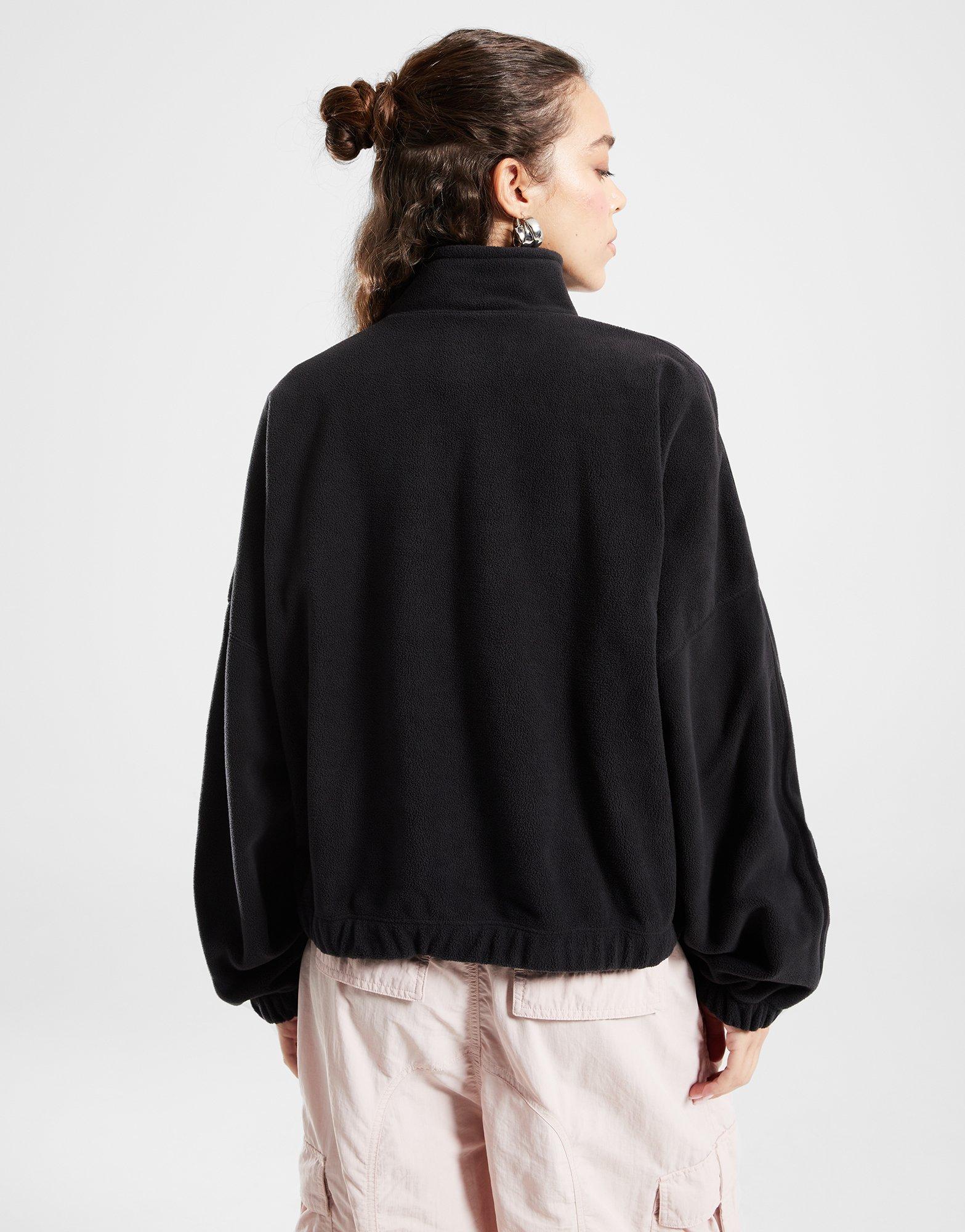 Dámska mikina NIKE MIKINA W NK ONE TF HZ TOP FLÍSOVÁ MIKINA SP IO0182-010 Čierna