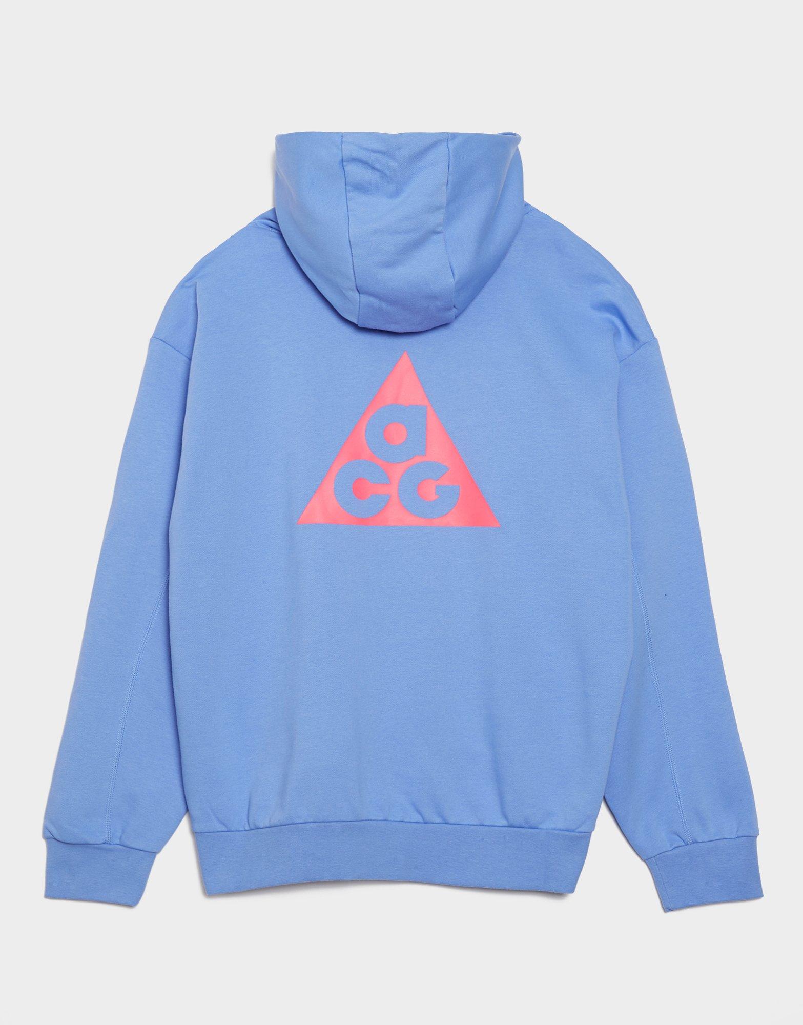 Bluza męska NIKE BLUZA Z KAPTUREM M ACG DF MAGIC HOUR HOODIE IO9667-495 Niebieski