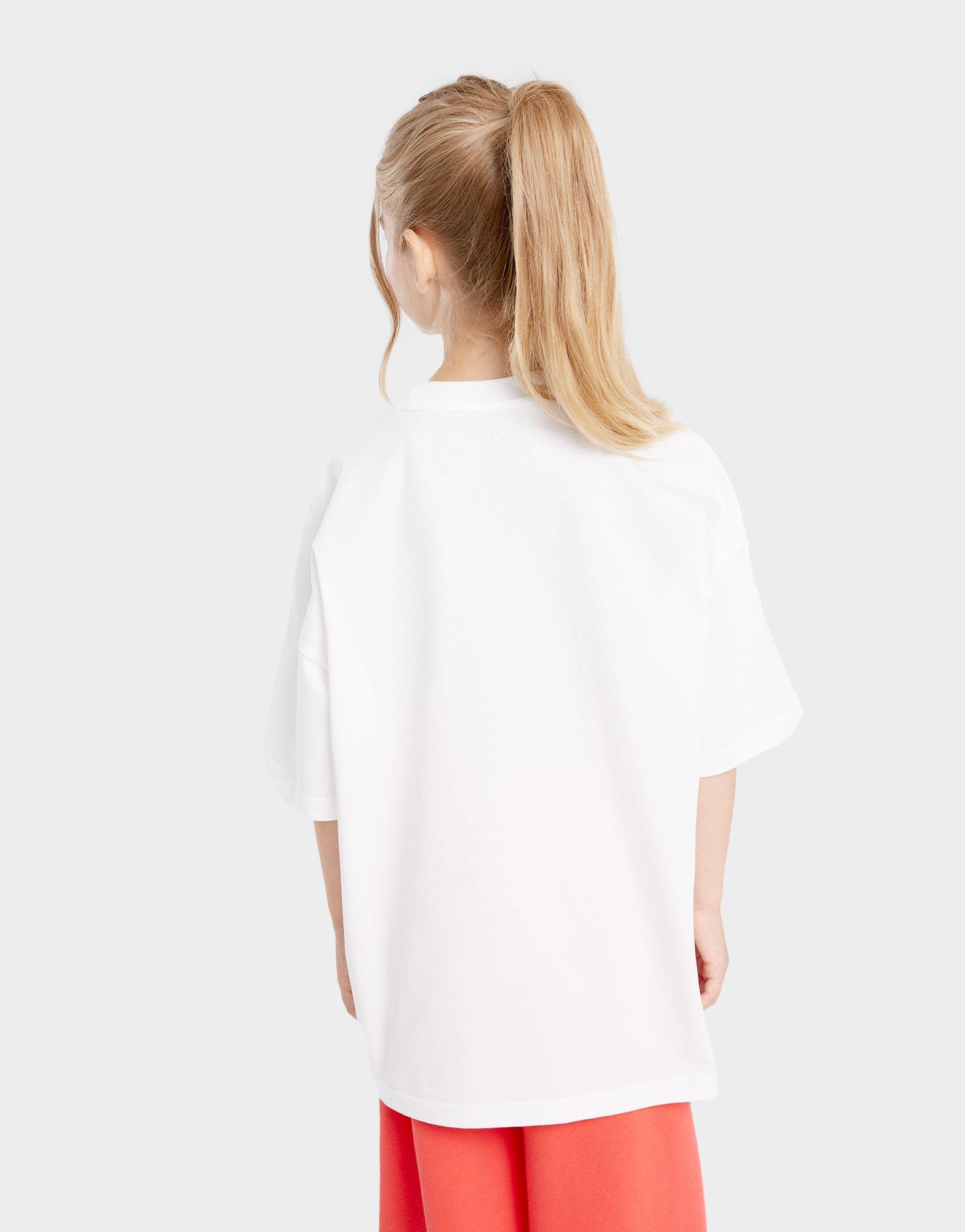 Детска тениска ADIDAS ТЕНИСКА OVERSIZE TEE WHT G IP3066 Бял
