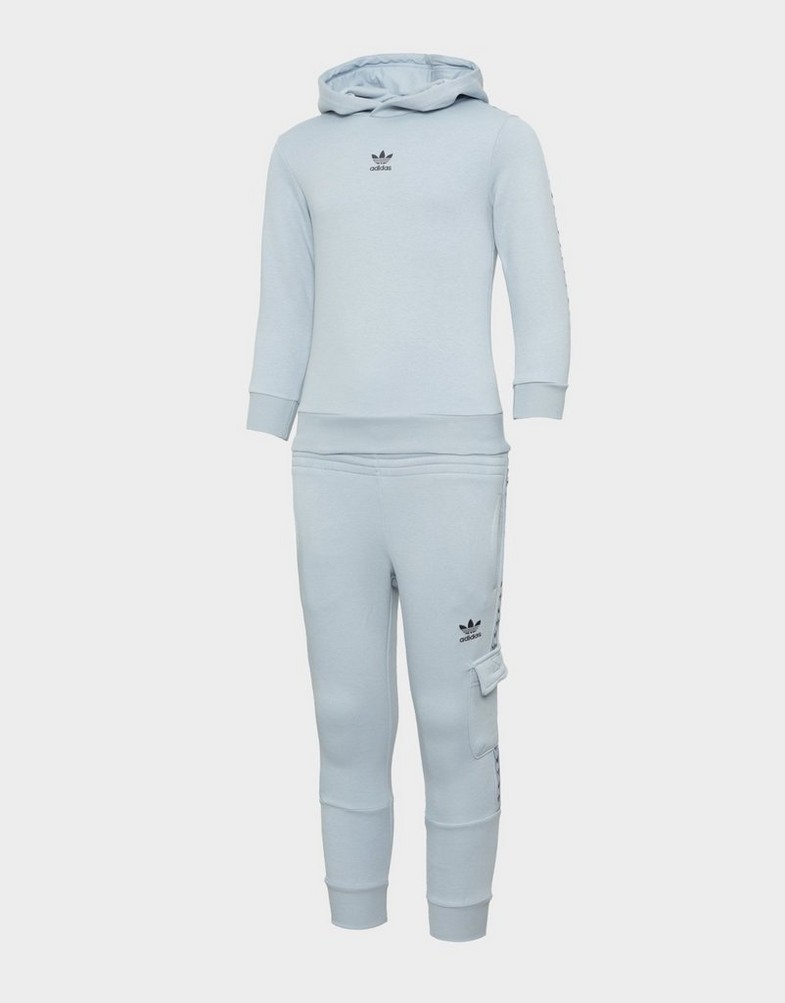 Vaikiški sportiniai kostiumai ADIDAS KOMPLEKTAS TAPE CARGO ST BLU IP8427 Mėlyna
