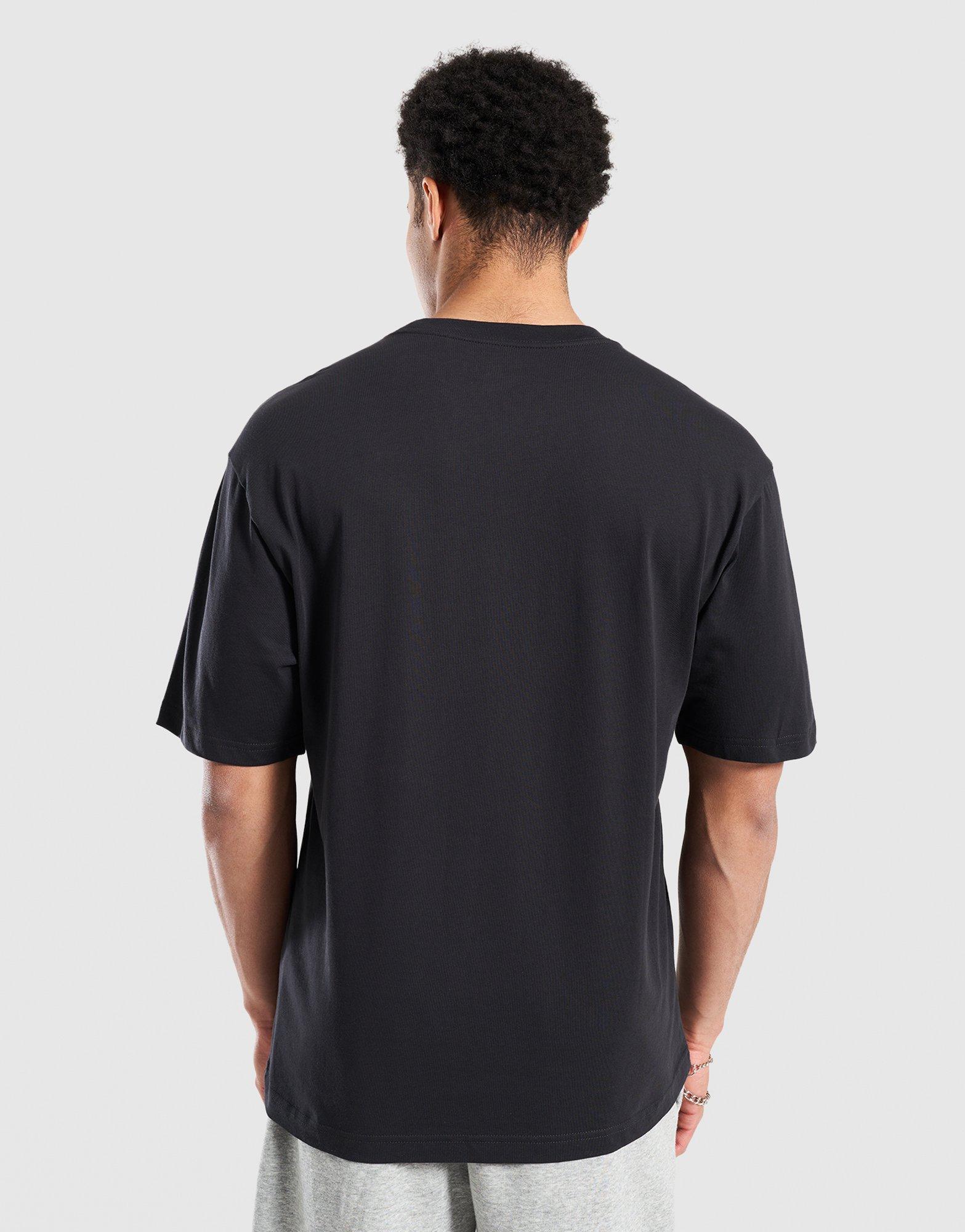 Vyriški marškiniai JORDAN MARŠKINĖLIAI M J HANDS GFX SS CREW IQ0786-045 Juoda