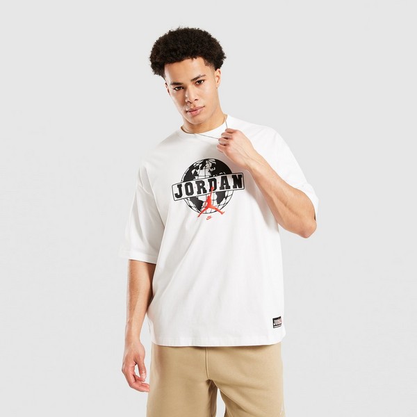 JORDAN ФУТБОЛКА M J GLOBE GFX OVSZ SS CREW