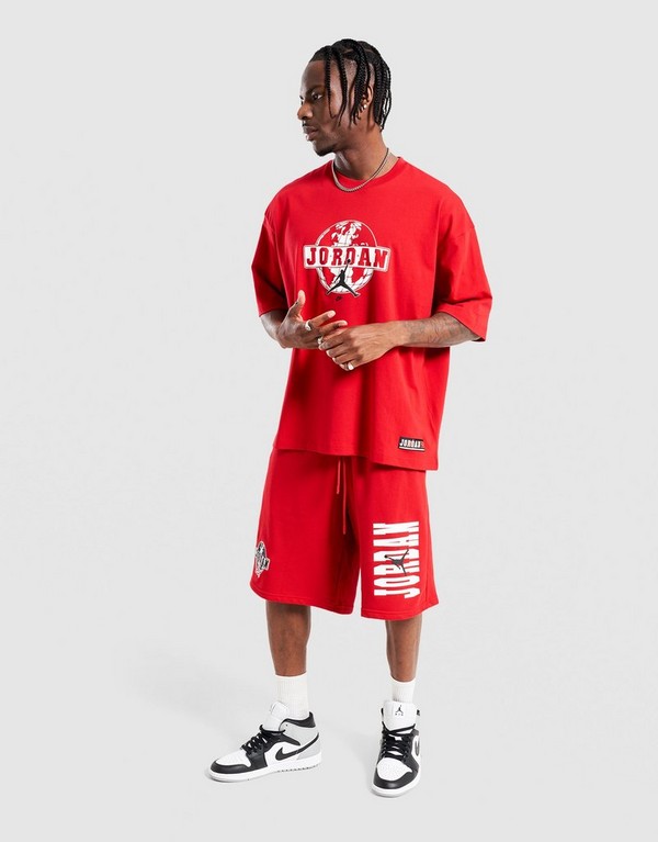 Jordan Tričko M J Globe Gfx Ovsz Ss Crew