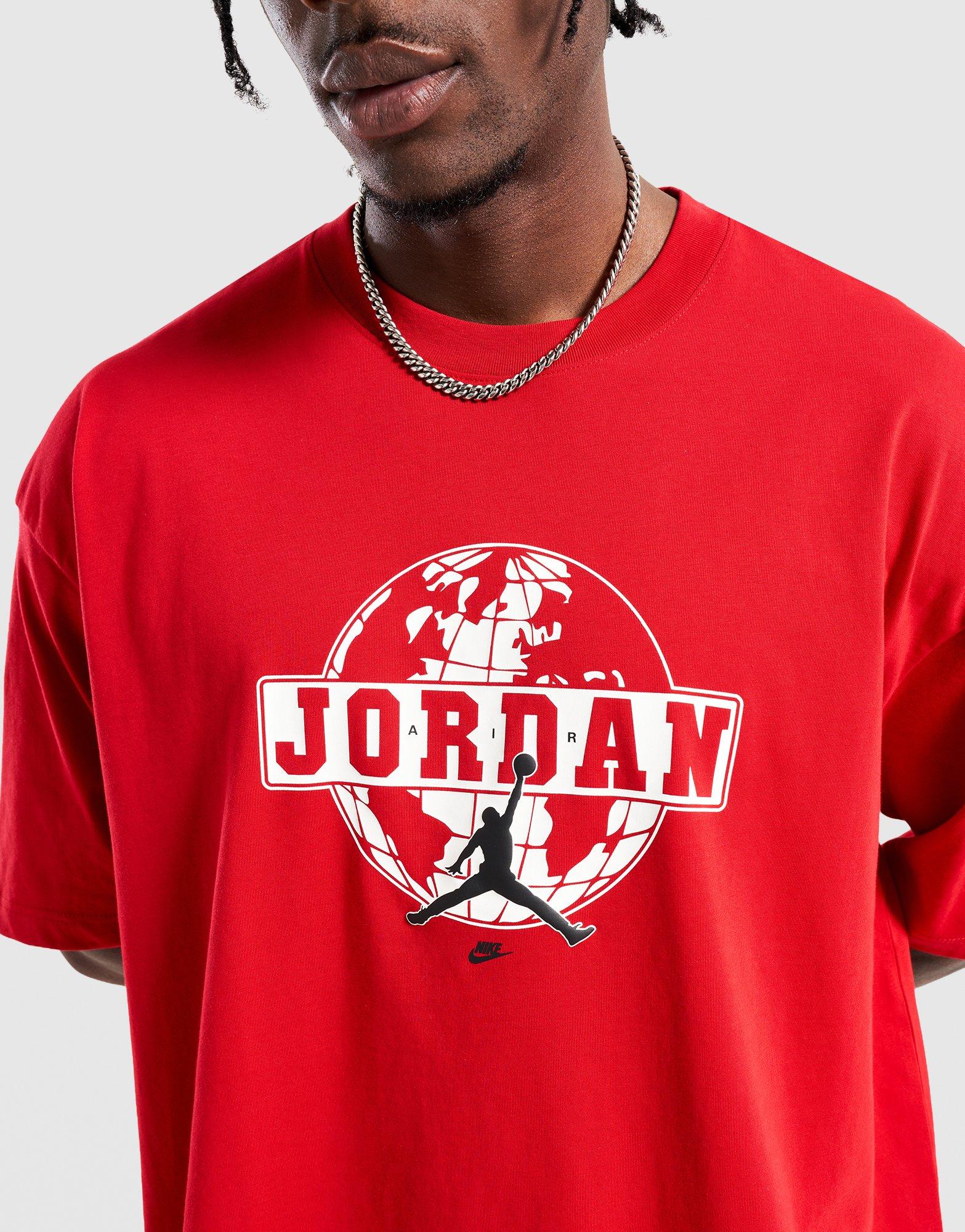 Jordan Tričko M J Globe Gfx Ovsz Ss Crew