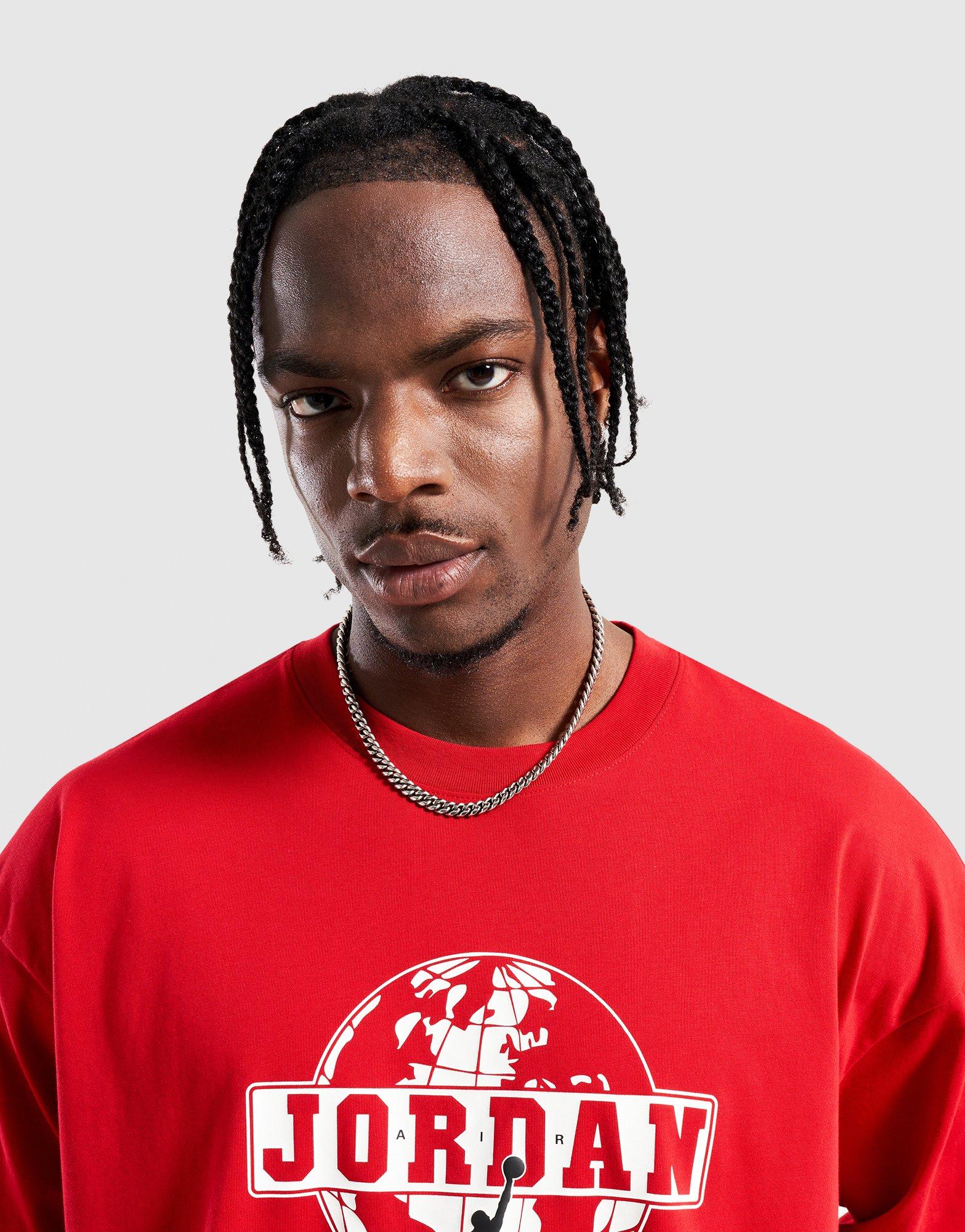 Jordan Tričko M J Globe Gfx Ovsz Ss Crew