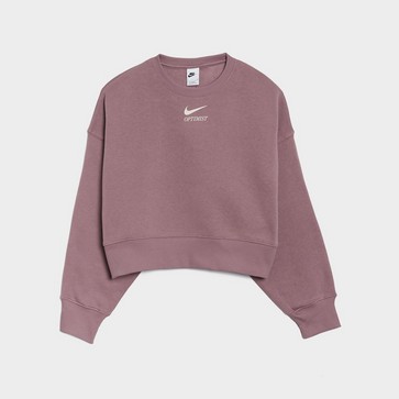 Ženski gornji dio trenirke NIKE VESTA W NSW PHNX FLC OS CREW