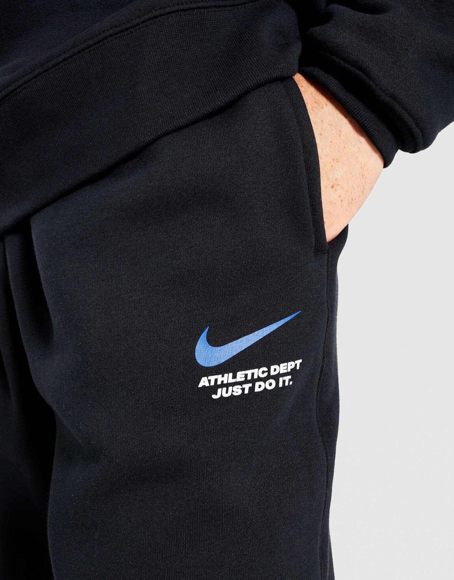 NIKE SPODNIE M NK CLUB BB FLC BOTTOM SILHO IQ2759-010 Czarny