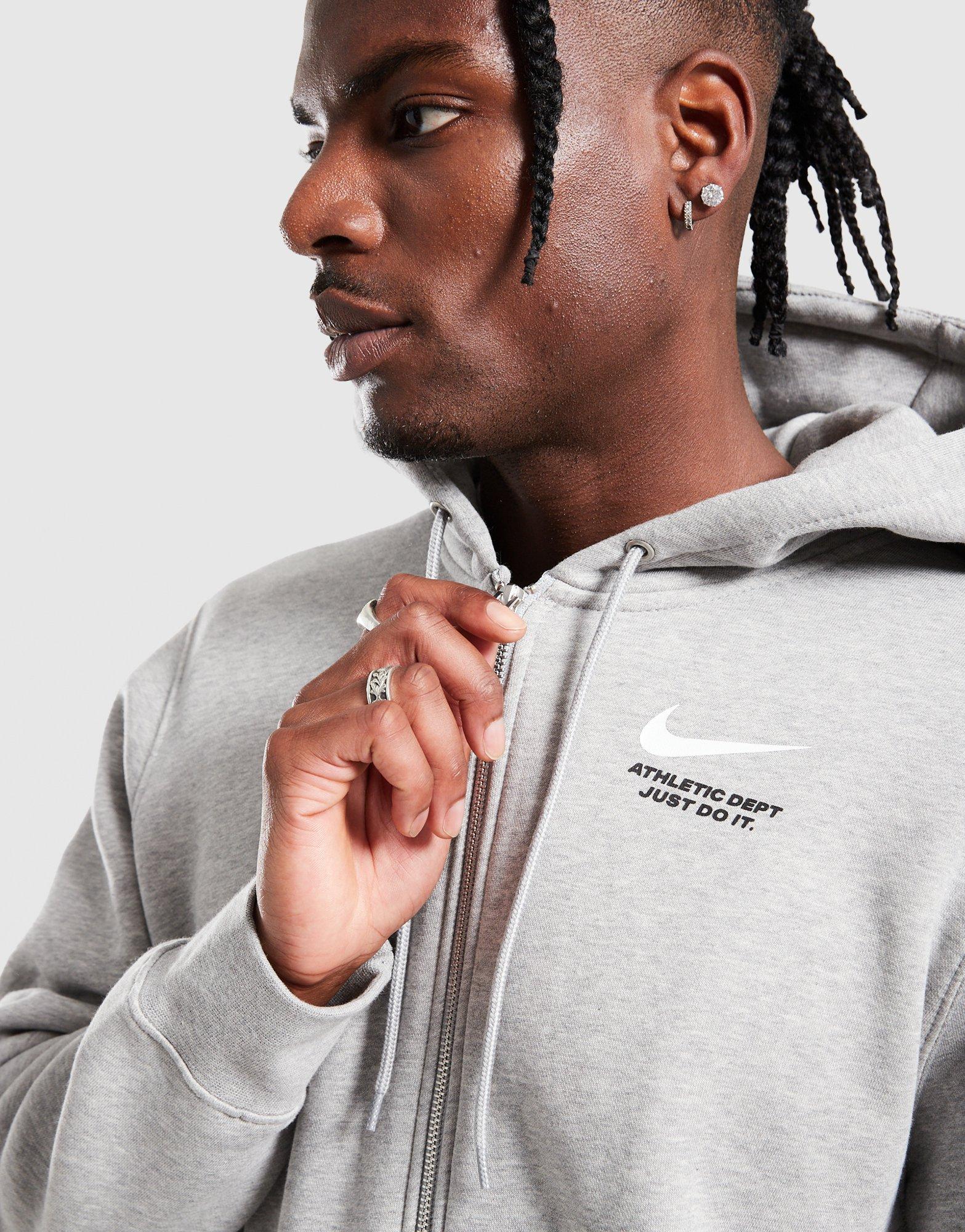 Bluza męska NIKE BLUZA ROZPINANA M CLUB FLC FZ HOODIE C IQ2761-063 Szary