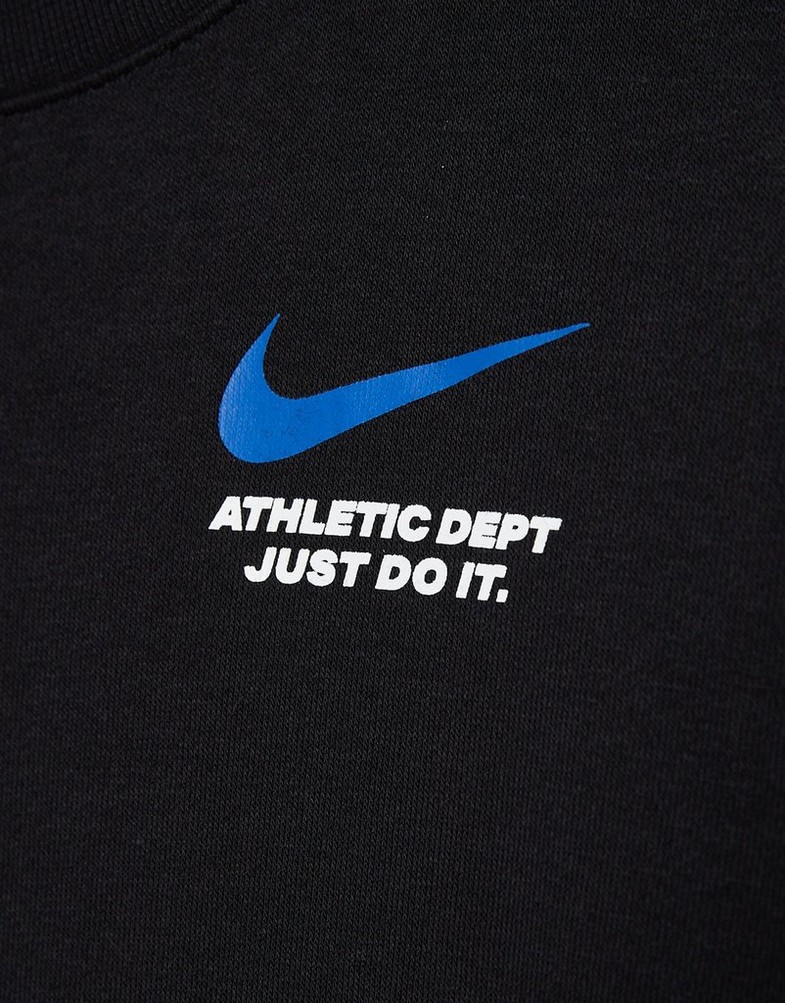 Bluză pentru bărbați NIKE BLUZĂ M CLUB FLC CREW C IQ2762-010 Negru