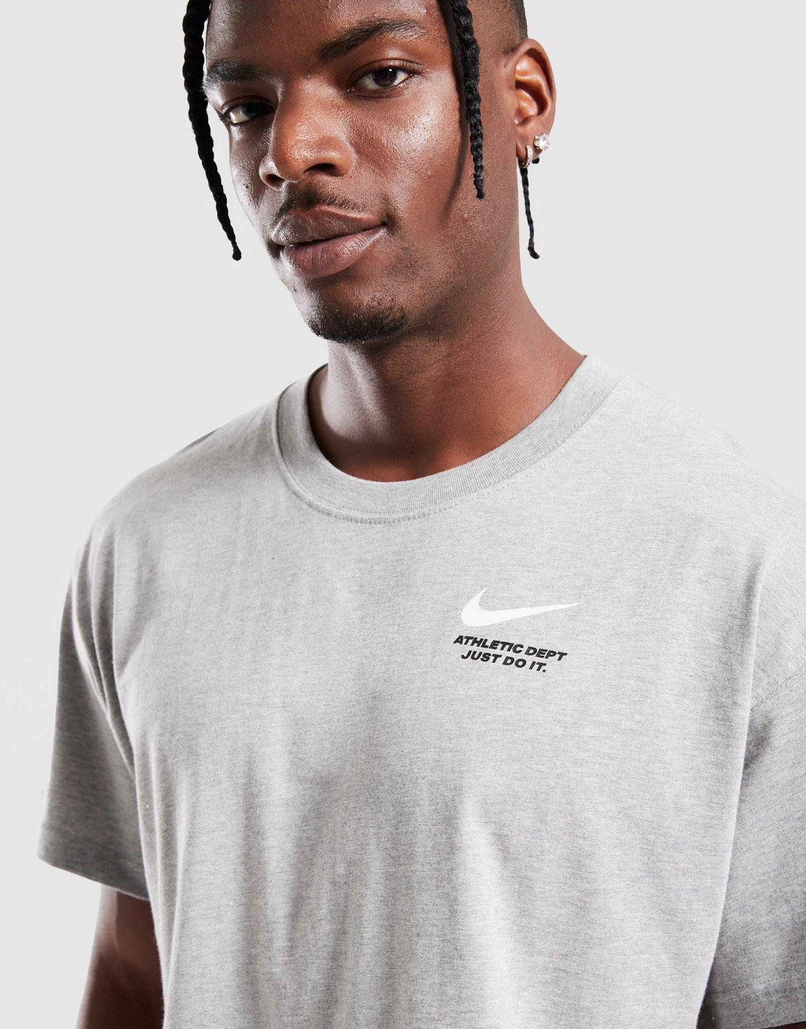 Pánske tričko NIKE TRIČKO HELIER M SS MAX90 IQ2763-063 Šedá