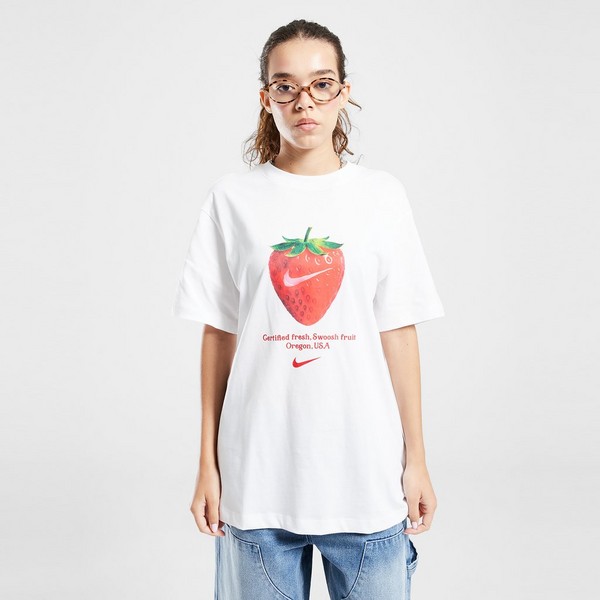 NIKE T-SHIRT W NSW FRT OS STWBRY TEE