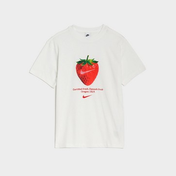 Női póló NIKE PÓLÓ W NSW FRT OS STWBRY TEE