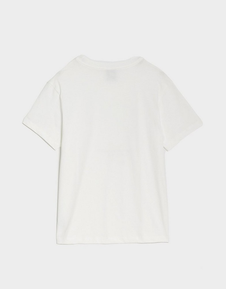 Női póló NIKE PÓLÓ W NSW FRT OS STWBRY TEE IQ3344-100 Fehér
