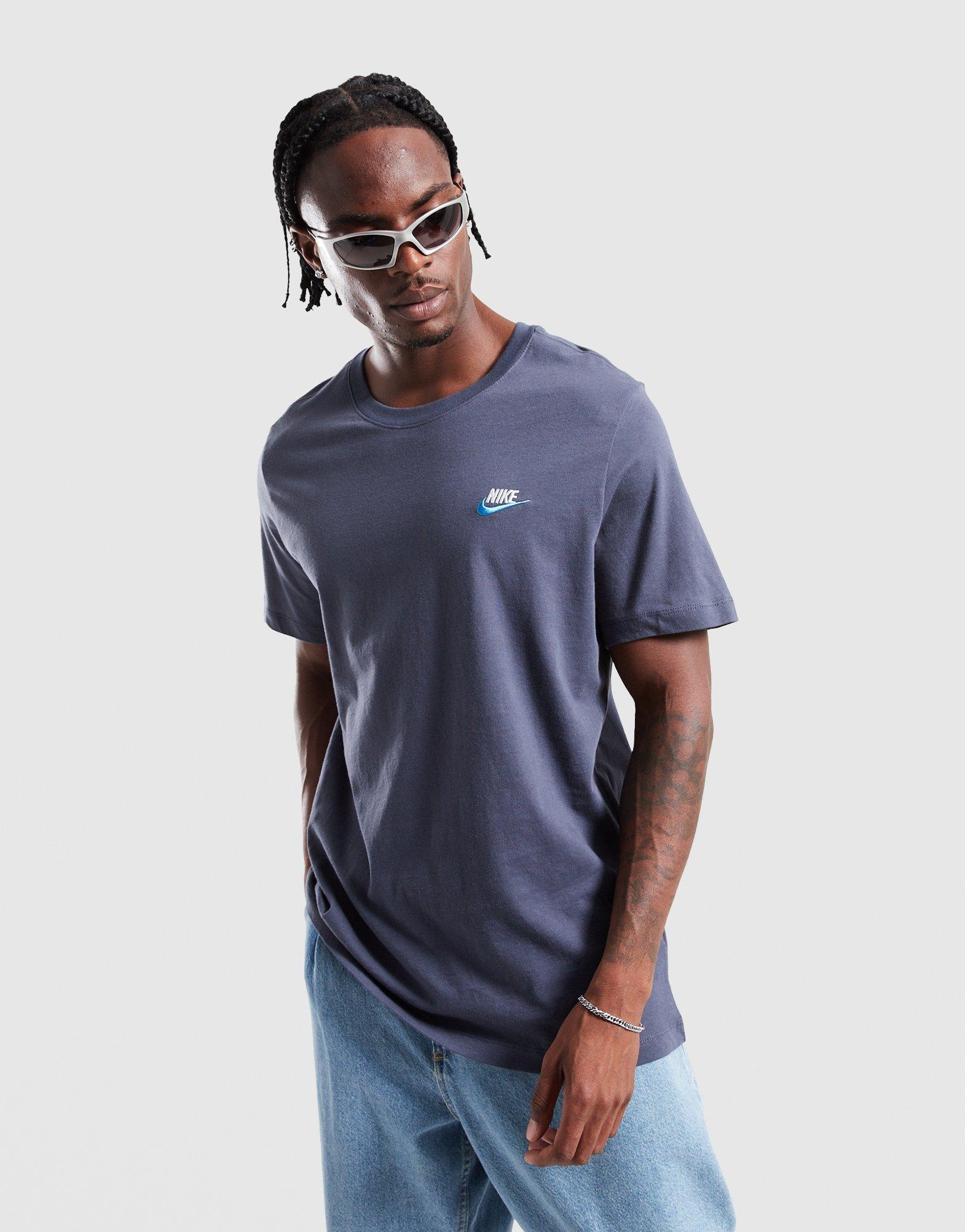 Мъжка тениска NIKE ТЕНИСКА M NSW CLUB DT TEE IQ3478-437 Тъмносин