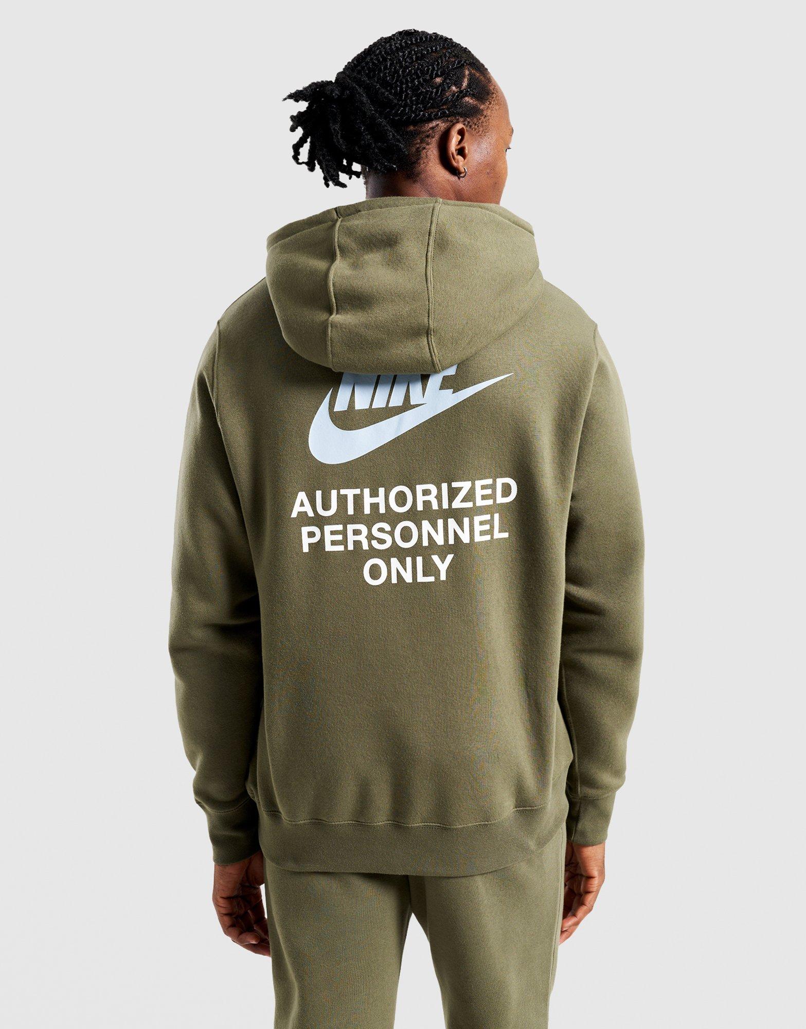 Bluză pentru bărbați NIKE BLUZĂ CU GLUGĂ M NSW TEE GFX IR2987-222 Verde