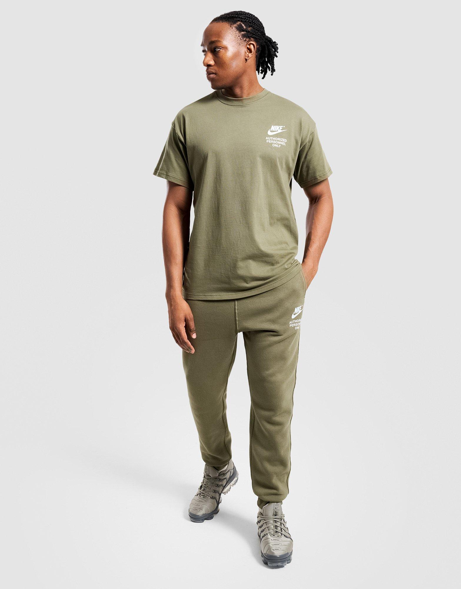 Koszulka, t-shirt męski NIKE T-SHIRT M NSW TEE GFX IR2990-222 Zielony