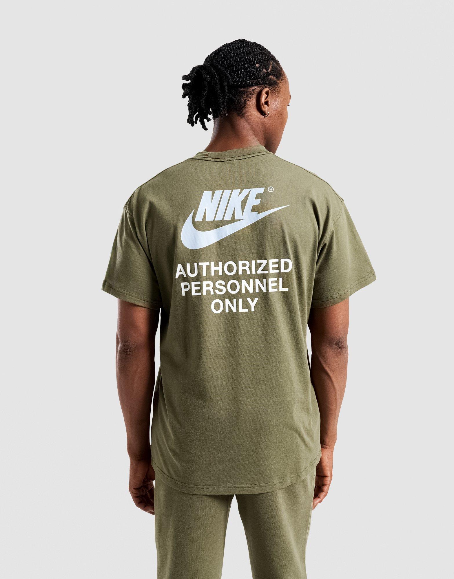 Koszulka, t-shirt męski NIKE T-SHIRT M NSW TEE GFX IR2990-222 Zielony