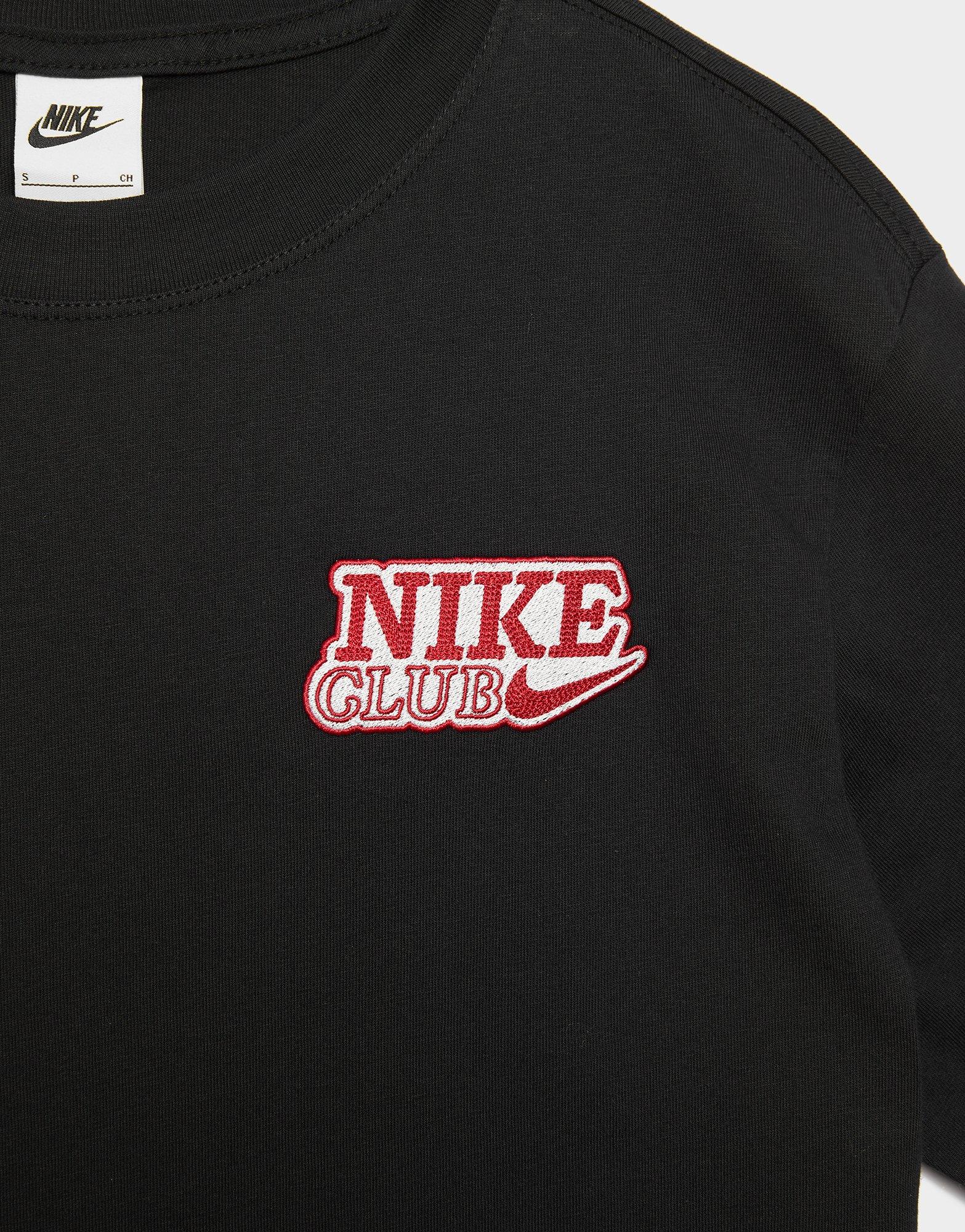 Koszulka, t-shirt damski NIKE T-SHIRT BOXY OVERSIZE TEE IR3616-010 Czarny
